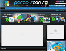 Tablet Screenshot of paradisconso.com